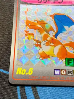 Charizard Pokemon 1997 Scratch #6 TOMY Nintendo Japanese Card #1891 - Image 4