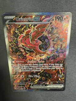 Oricorio EX 024 BLACK STAR PROMO Mega Evolutions UPC HOLO NM Pokemon Card - Image 5