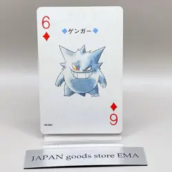 Gengar Pokemon Play Poker Cards Gold Ho-Oh Nintendo Japanese Vintage Retro Japan - Image 1