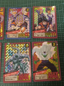 DRAGON BALL SUPER BATTLE CARDDASS PREMIUM SET VOL 1 PART 3 PRISMS 8 CARDS SET - Image 2