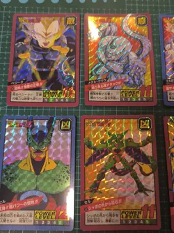 DRAGON BALL SUPER BATTLE CARDDASS PREMIUM SET VOL 1 PART 3 PRISMS 8 CARDS SET - Image 3