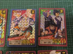 DRAGON BALL SUPER BATTLE CARDDASS PREMIUM SET VOL 1 PART 3 PRISMS 8 CARDS SET - Image 4