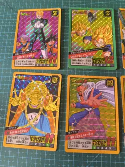 DRAGON BALL SUPER BATTLE CARDDASS PREMIUM SET VOL 3 PART 9 PRISMS 8 CARDS SET - Image 2