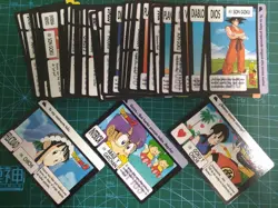 SPAIN DRAGON BALL Z CARDDASS PART 3 FULL REGULAR 36 CARDS SET (SPANISH VERSION) - Image 1