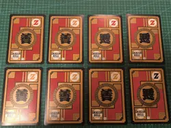 DRAGON BALL SUPER BATTLE CARDDASS PREMIUM SET VOL 2 PART 5 PRISMS 8 CARDS SET - Image 5