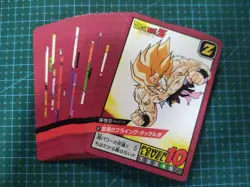 DRAGON BALL Z SUPER BATTLE PREMIUM PART 3 Full Set 38 REGULAR CARDS BANDAI 2022 - Image 1