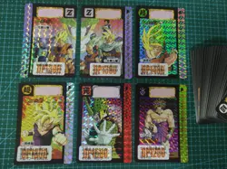 DRAGON BALL Z CARDDASS Reedition PART 14 Full Set 6 PRISM + 36 REGULAR CARDS - Image 2
