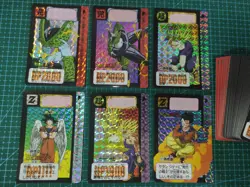 DRAGON BALL Z CARDDASS Reedition PART 15 Full Set 6 PRISM + 36 REGULAR CARDS - Image 2