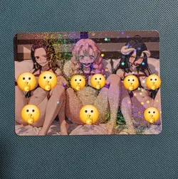 Beautiful Waifu Card - Albedo, Boa, Mitsuri Goddess ACG Custom DIY Fan Art Card - Image 1