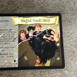Harry Potter Trading Card Game Hagrid Needs Help 9/80 Rare Adventure TCG - Image 3