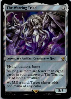 The Warring Triad (Surge Foil) R Commander: FINAL FANTASY 99 NM - Image 1