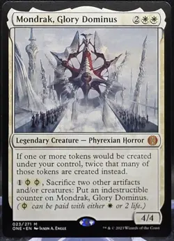 Mondrak, Glory Dominus #23 Phyrexia: All Will Be One Regular Mythic - Image 1