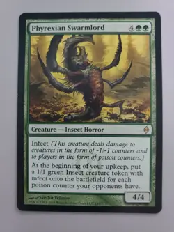 MTG Phyrexian Swarmlord New Phyrexia Regular Rare - Image 1