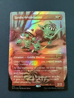 MTG Goblin Rabblemaster - Secret Lair Drop Series (SLD) NM Foil - Image 1