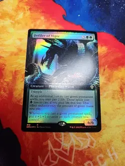 Defiler of Vigor (Extended Art) - Dominaria United (DMU) - Foil - NM - Image 1