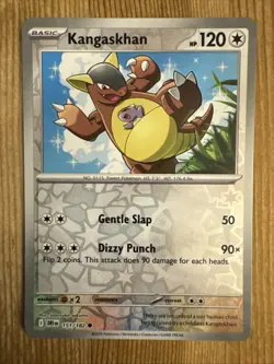 Kangaskhan 151/182 Common Reverse Holo - Pokemon TCG Destined Rivals NM - Image 1