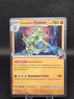 Team Rocket's Tyranitar (Pokemon Center Exclusive) 096/182 - Image 1