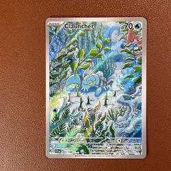 Clauncher Holo 205/198 Illustration Secret Rare Scarlet and Violet Pokemon TCG - Image 1