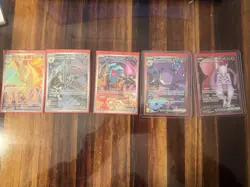 Pokemon TCG Team Rockets Crobat EX Destined Rivals #234/182 Sir + Others - Image 1