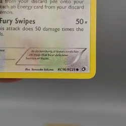 Ursaring RC16/RC25 Legendary Treasures Radiant Collection Holo LP Pokemon TGC - Image 5