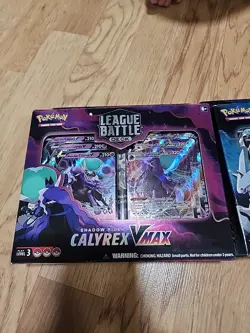 Pokemon Ice & Shadow Rider Calyrex VMAX League Battle Decks tcg 2 Sets - Image 2
