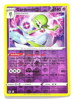 Gardevoir 061/198 Reverse Holo Rare Chilling Reign Pokemon Pack Fresh Near Mint - Image 1