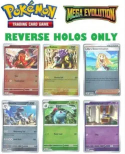 Mega Evolution Pokemon TCG Singles - Reverse Holos only- 10 for a Dollar! Dm! - Image 1