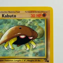 Pokemon TCG Kabuto Fossil 1st Edition #50/62 WOTC Vintage 1999 - Image 4