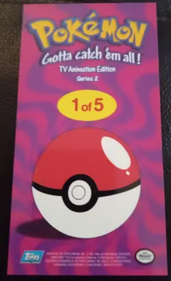 2000 Topps Pokemon TV Animation Edition Tin Toppers Full Set With All 5 Tins - Image 5