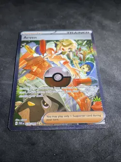 ✅Pokemon TCG Arven 235/091 SV Paldean Fates SIR Special Illustration Rare NM🇺🇸 - Image 5