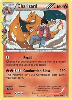 Charizard RC5/RC32 Pokemon XY Generations Radiant Collection Near Mint (NM) - Image 1