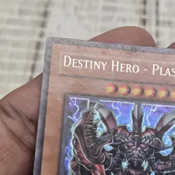 Yugioh: Destiny Hero-Plasma (CT04-EN003) Super Rare Limited Edition - Image 2