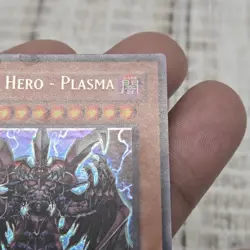 Yugioh: Destiny Hero-Plasma (CT04-EN003) Super Rare Limited Edition - Image 3