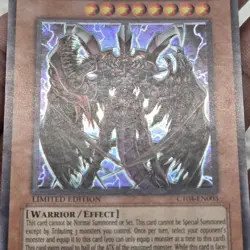 Yugioh: Destiny Hero-Plasma (CT04-EN003) Super Rare Limited Edition - Image 4