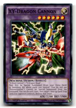 XY-Dragon Cannon SDKS-EN043 1st Edition Common Structure Deck: Seto Kaiba LP - Image 1