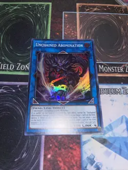 Yugioh TCG Unchained Abomination OP22-EN006 Super Rare - Image 1
