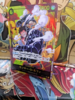 ONE PIECE Card MONKEY.D Luffy OP10-118 (Secret) Parallel Royal Blood Japanese NM - Image 3