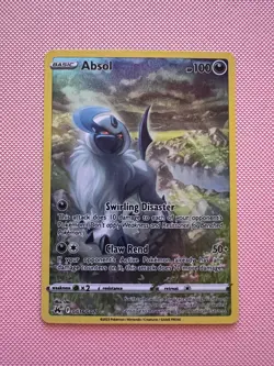 Pokemon TCG Absol Crown Zenith Galarian Gallery Holo Card GG16/GG70 - Image 1
