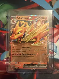Charizard EX 161 Sv: Scarlet & Violet Promo Cards Holo Pokemon - Image 1