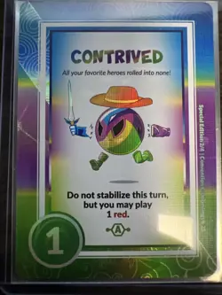 Doomlings Exclusive Foil Contrived Special Edition Card 2/4 - GenCon 2025 - Image 1
