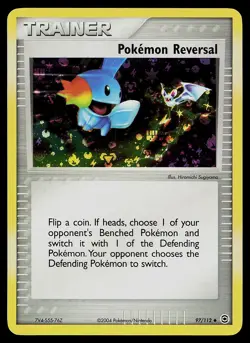 Pokemon Card - Pokemon Reversal Ruby and Sapphire 87/109 Reverse Holo - Image 1