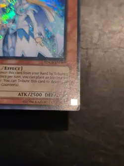 Yu-Gi-Oh! SECRET RARE HOLO CARD ICE MASTER TDGS-EN097 VLP - Image 4