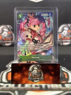 One Piece Card Game Perona (Alternate Art) OP12-034 Super Rare NM English - Image 1