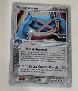 Pokemon TCG Holofoil Metagross EX TCG Card Hidden Legends (95/101) - Image 1
