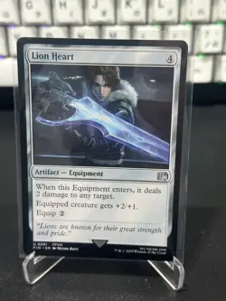 MTG Lion Heart - FIN Universes Beyond: FINAL FANTASY - Image 1