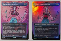 MTG Secret Lair Thassa, Deep-Dwelling SLD Cool Ocean Breeze [UPick Foil/Reg]1279 - Image 1