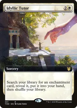 Idyllic Tutor (Extended Art) - Theros Beyond Death (THB) NM Never Played - Image 1