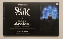 Secret Lair x Avatar The Last Airbender: A Lot to Learn Foil IN HAND - Image 1