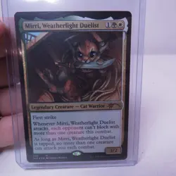 Mirri Weatherlight Duelist 026 NM MTG Secret Lair Drop Series Foil OMG Kitties - Image 1