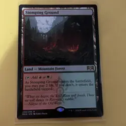 Mtg Stomping Ground Ravnica Allegiance #259 NM - Image 1